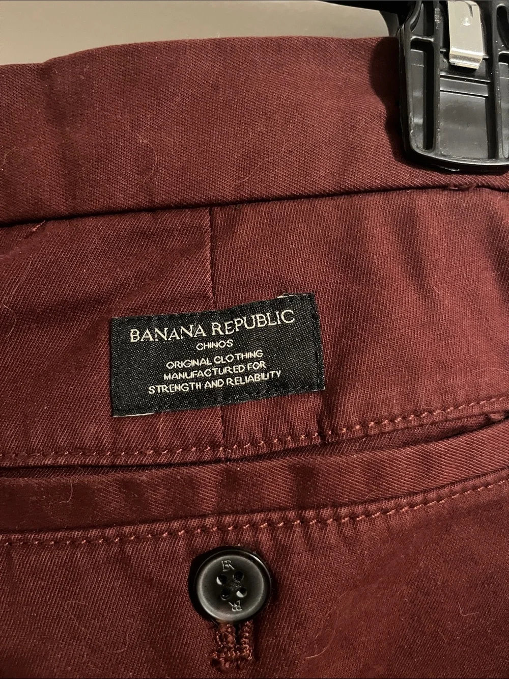 Banana Republic Men's Chinos in Deep Wine